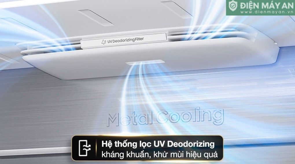 Tủ lạnh Samsung Inverter 636 lít Multi Door Bespoke RF65DB990012SV